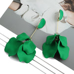 Load image into Gallery viewer, Petal Dangle Drop Earrings
