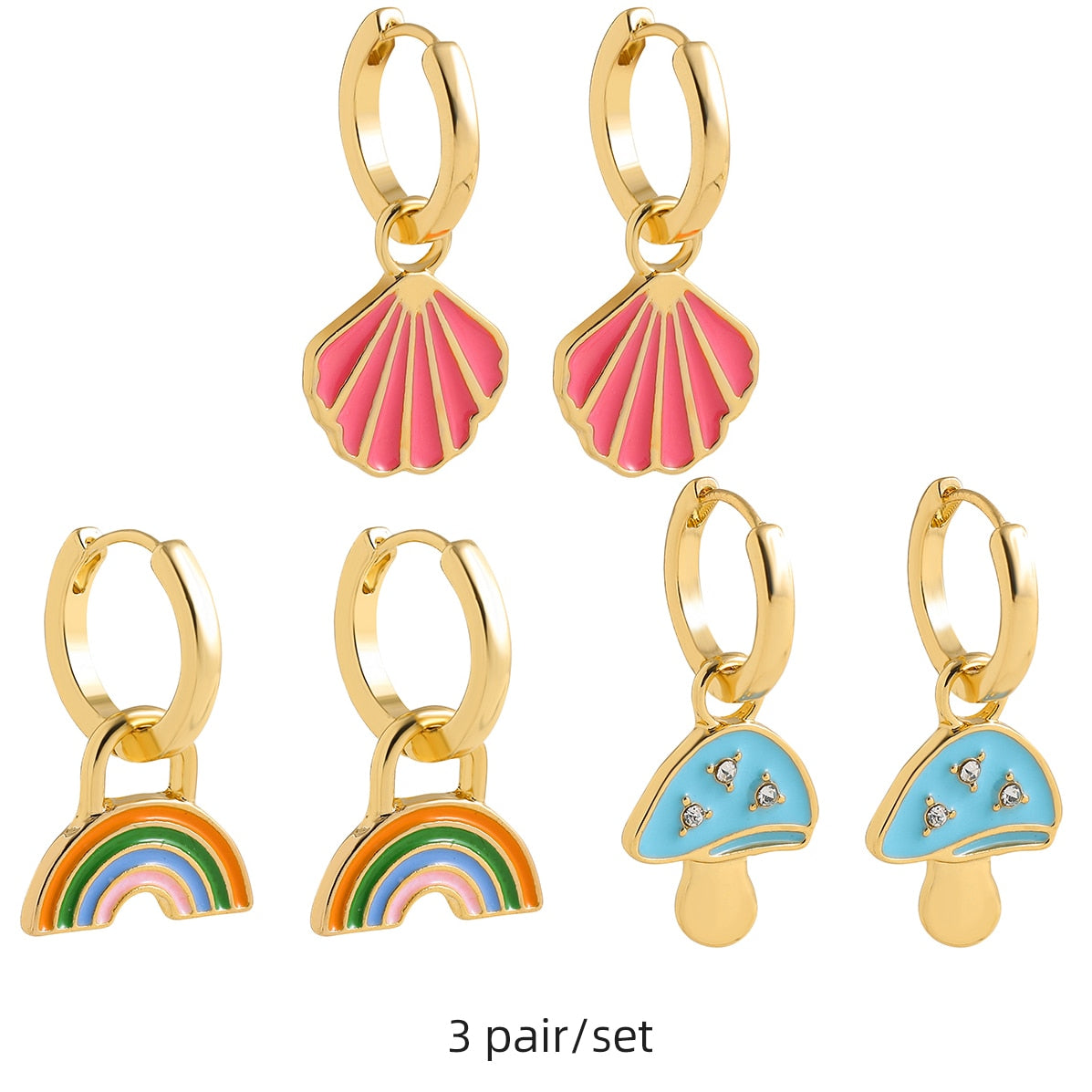 Boho Multicolour Earrings