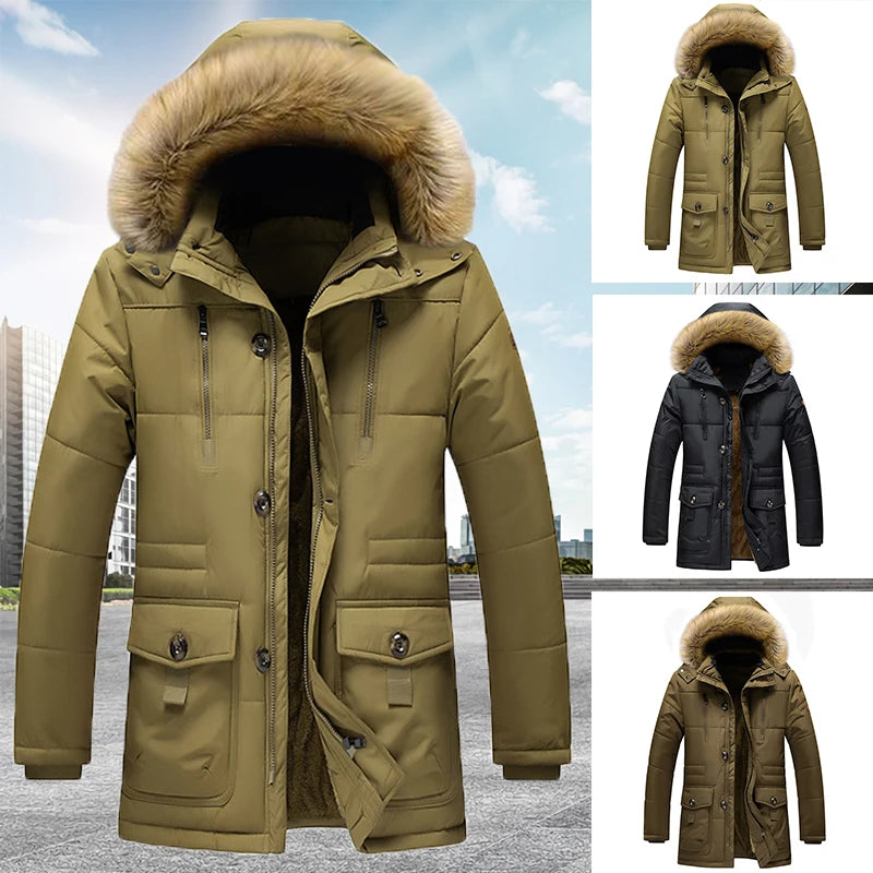 Men's Hooded Windproof coat