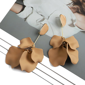 Petal Dangle Drop Earrings