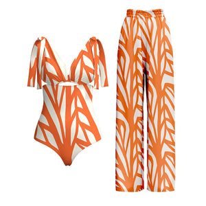 Swim suit Or matching cover up OR trousers - sold Seperately