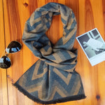 Load image into Gallery viewer, Men&#39;s Warm Cashmere scarf
