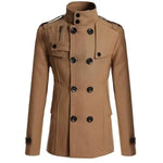 Load image into Gallery viewer, Mens Double Breasted Trench Coat
