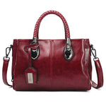 Load image into Gallery viewer, Vintage Oil Wax leather handbag
