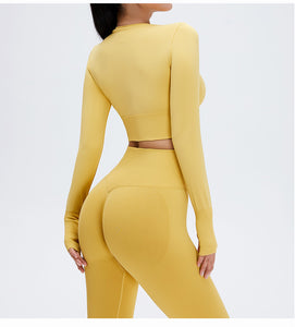 Seamless Yoga Suit 2pcs