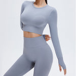 Load image into Gallery viewer, Seamless Yoga Suit 2pcs
