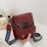 Load image into Gallery viewer, Women&#39;s U Leather Crossbody Bag
