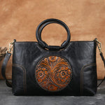Load image into Gallery viewer, Women&#39;s Retro Leather Handbag

