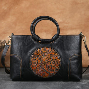 Women's Retro Leather Handbag