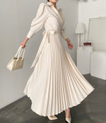 Load image into Gallery viewer, Ladies Pleated Dress
