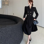 Load image into Gallery viewer, Women&#39;s 2-Piece Blazer+Swing Skirt
