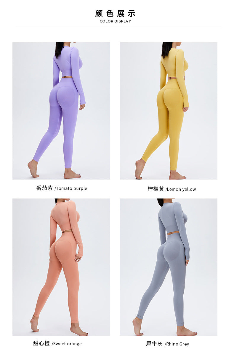 Seamless Yoga Suit 2pcs