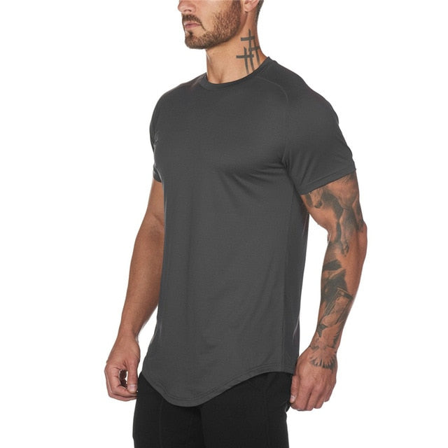 Mesh Gym T-Shirt-Tight Fit