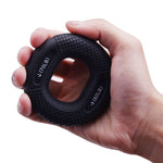 Load image into Gallery viewer, Silicone Adjustable Hand Gripping Exerciser Ring 20-80LB
