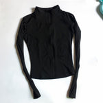 Load image into Gallery viewer, Long Sleeve Sports Zip Jacket
