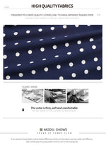 Load image into Gallery viewer, Polka Dot Short Sleeve Dress
