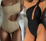 Load image into Gallery viewer, One Shoulder One piece Swimsuit
