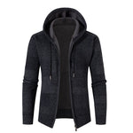 Load image into Gallery viewer, Men&#39;s Hooded Sweatearcoat
