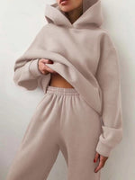 Load image into Gallery viewer, Two Piece Oversized Tracksuit Set
