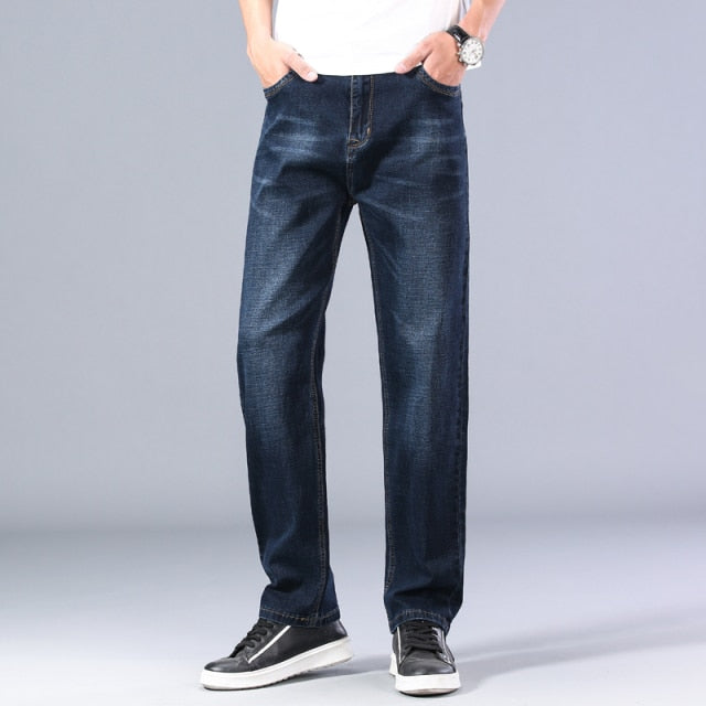 Straight-leg Loose Jeans