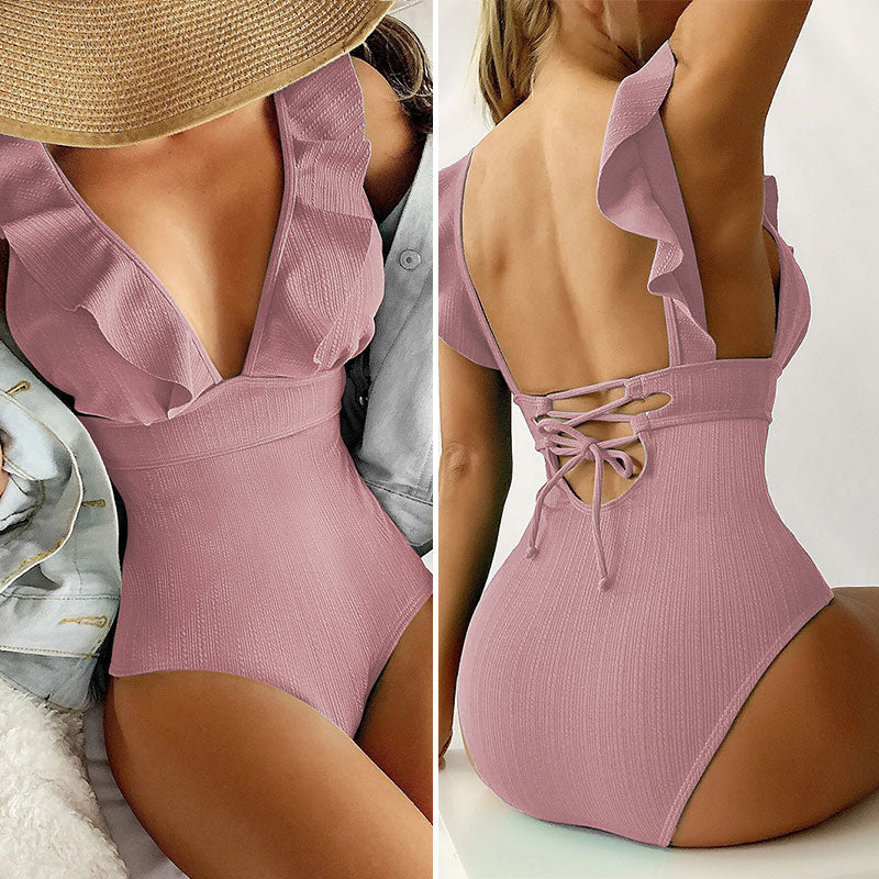 Ruffle pastel Swimsuit