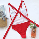 Load image into Gallery viewer, One Piece Tie-up Swimwear
